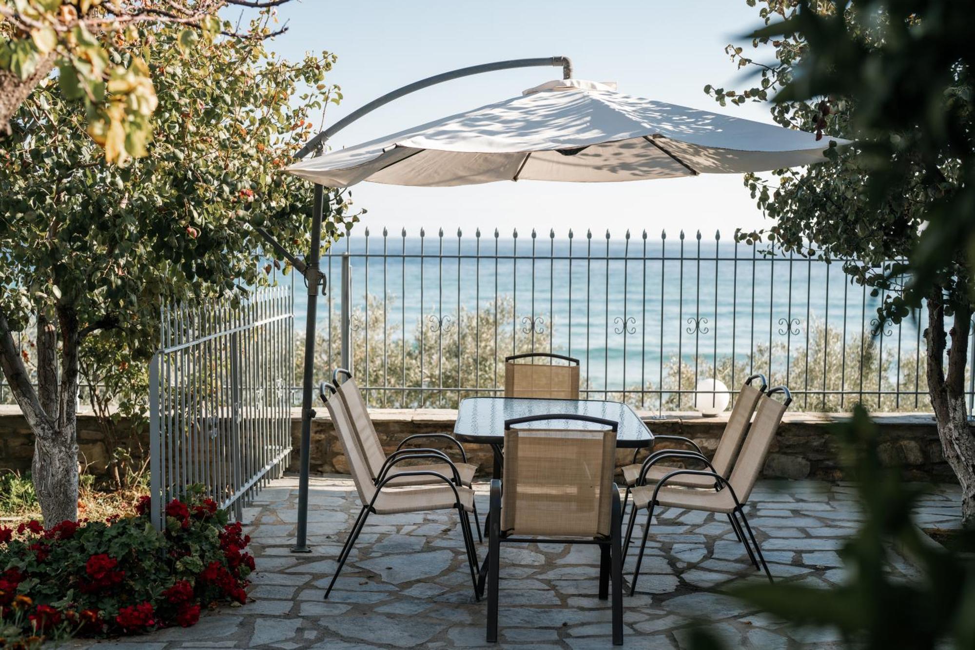 Aegean View Villa Loutra Elevtheron Exterior foto