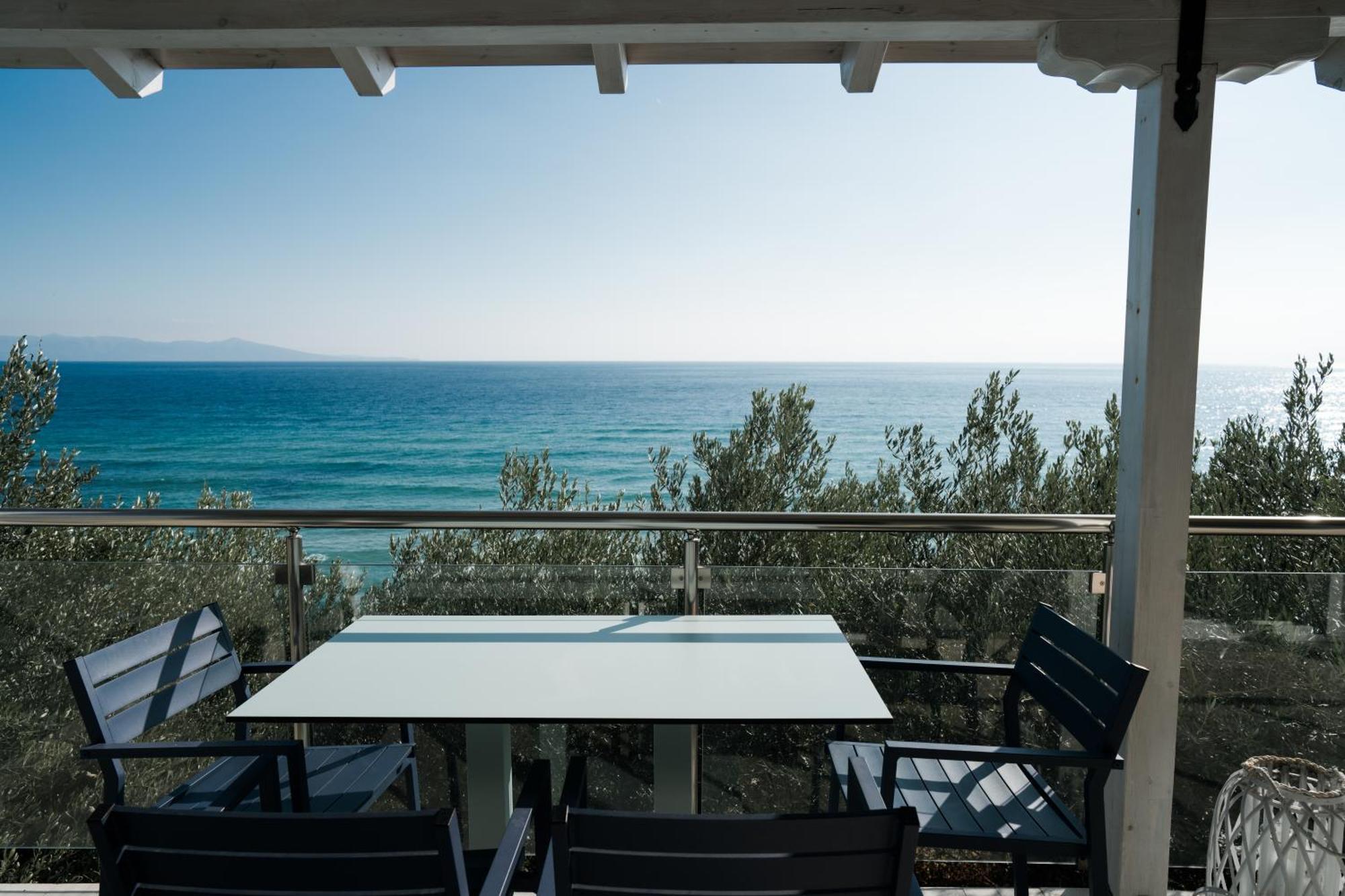Aegean View Villa Loutra Elevtheron Exterior foto